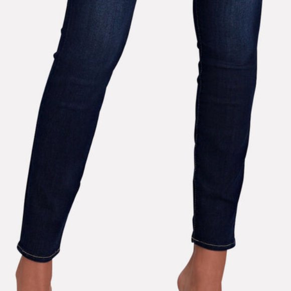 L'AGENCE, Monique Ultra High Rise Skinny Jeans, Color: TBD-Peach, Size 25W, NWOT - Picture 3 of 12